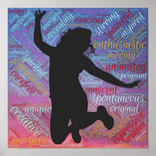 熱狂インスピレーションやる気を起こさせるポスター ポスター (正面)