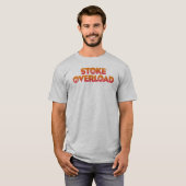 熱狂オーバーロードの炎 Tシャツ (正面フル)