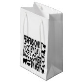 熱狂主義者は犬を愛す スモールペーパーバッグ (正面アングル)