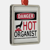 熱狂的なオルガニスト メタルオーナメント (右)