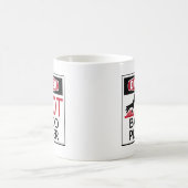 熱狂的なバンジョプレーヤー コーヒーマグカップ (中央)