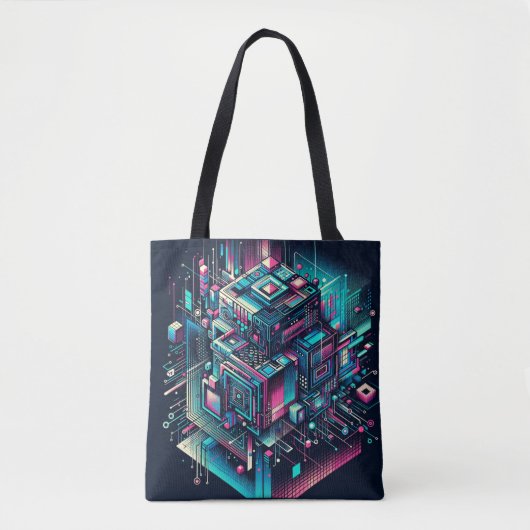 熱狂的な夢の風景 トートバッグ (正面)