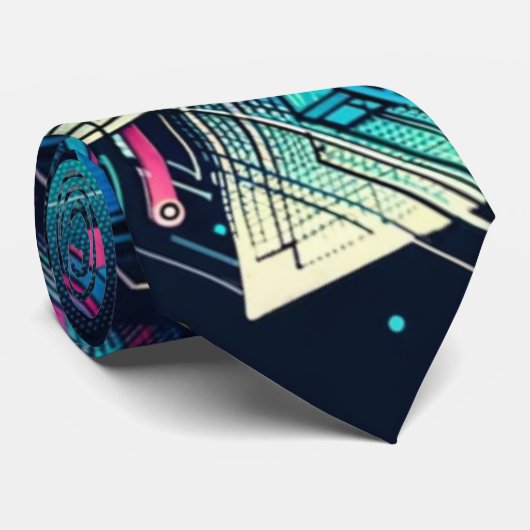 熱狂的な夢の風景 ネクタイ (ロール)