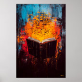 熱狂的な知識コンテンポラリー表現主義芸術 ポスター (正面)