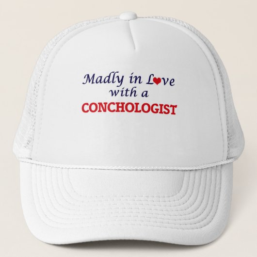 熱狂的にconchologistに恋をする キャップ (正面)