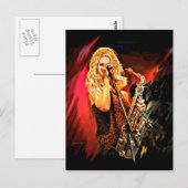 熱狂的サックス奏者 ポストカード (正面/裏面)