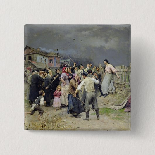 熱狂1899年の犠牲者 缶バッジ (正面)