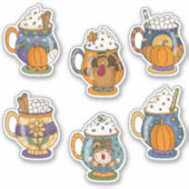 熱秋飲料 シール (正面)