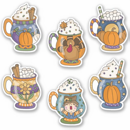 熱秋飲料 シール (正面)