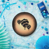 熱素朴気球 ペーパープレート (パーティー)