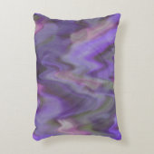 熱紫色の波 アクセントクッション (正面(垂直))