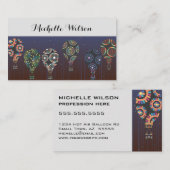 熱芸術的気球ユニーク 名刺 (正面/裏面)