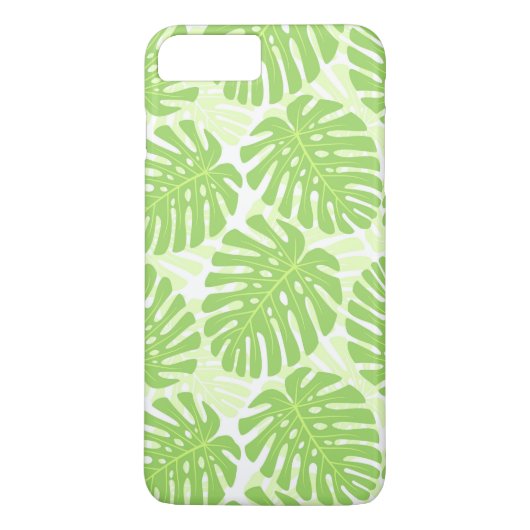 熱葉帯植物-モンステラ型 Case-Mate iPhoneケース (裏面)