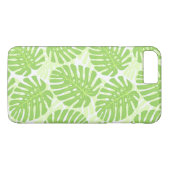 熱葉帯植物-モンステラ型 Case-Mate iPhoneケース (裏面(横))