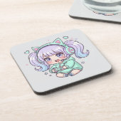 熱血ちびゲーマーガール コースター (左側)