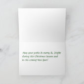 熱血なクリスマス及び年賀状 シーズンカード (内部)