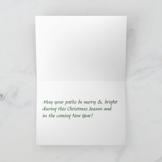 熱血なクリスマス及び年賀状 シーズンカード (内部)