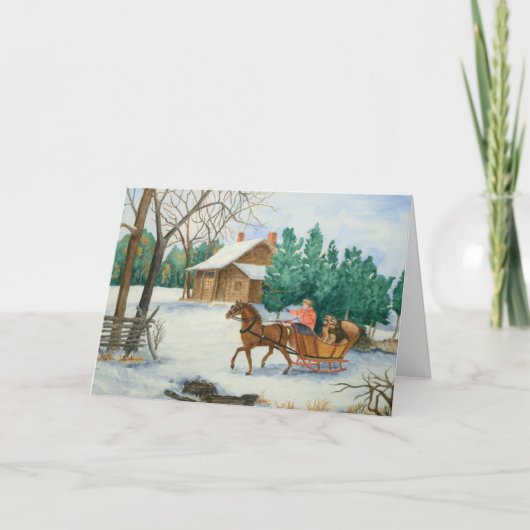 熱血なクリスマス及び年賀状 シーズンカード (正面)