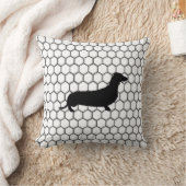 熱血なダックスフント クッション (ブランケット)