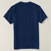 熱退職した女01 Tシャツ (デザイン裏面)