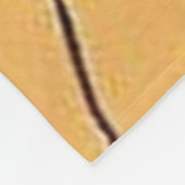 熱霜の降りたい浴槽で フリースブランケット (角)