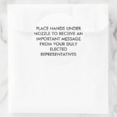 熱風ハンドドライヤーシール ラウンドシール (バッグ)