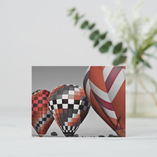 熱風気球 ポストカード (スタンド正面)