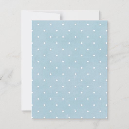 熱風船お洒落の個人用設定 招待状 (裏面)