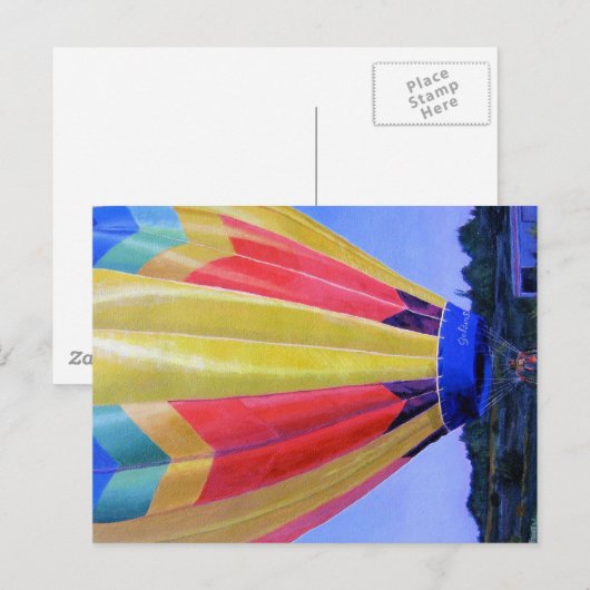 熱風船 ポストカード (正面/裏面)