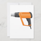 熱風銃の招待状 招待状 (正面)