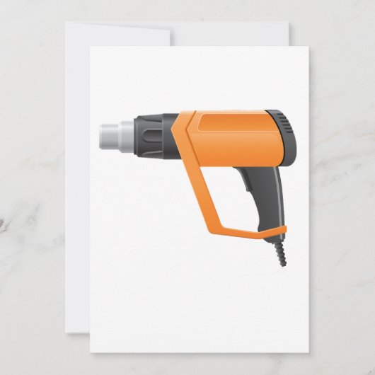 熱風銃の招待状 招待状 (正面)