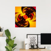 熱 ポスター (ホームオフィス)