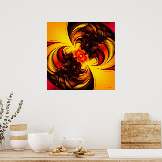 熱 ポスター (キッチン)