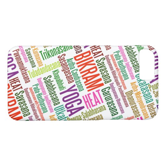 熱BikramのヨガのPractionerのAsanasを感じて下さい Case-Mate iPhoneケース (裏面(横))