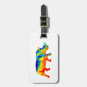 熱Sensored ラゲッジタグ (正面縦)