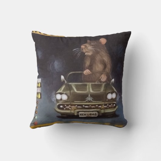 熾烈な競争 クッション (裏面)