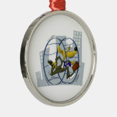 熾烈な競争 メタルオーナメント (右)