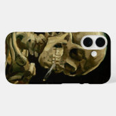 燃えさばき付きスケルトン | ビンセント・ヴァン・ゴッホ Case-Mate iPhoneケース (裏面 (横))