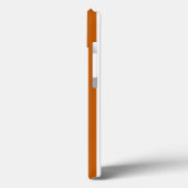 燃えたオレンジと白ストライプキャンディCase-Mate iPh Case-Mate iPhoneケース (裏面 / 左)