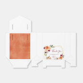 燃えたオレンジカボチャフローラ秋インラブビーフボックス フェイバーボックス (折り畳みなし)