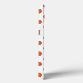 燃えたオレンジ色の水玉模様Case-Mate iPhone case Case-Mate iPhoneケース (裏面 / 右)