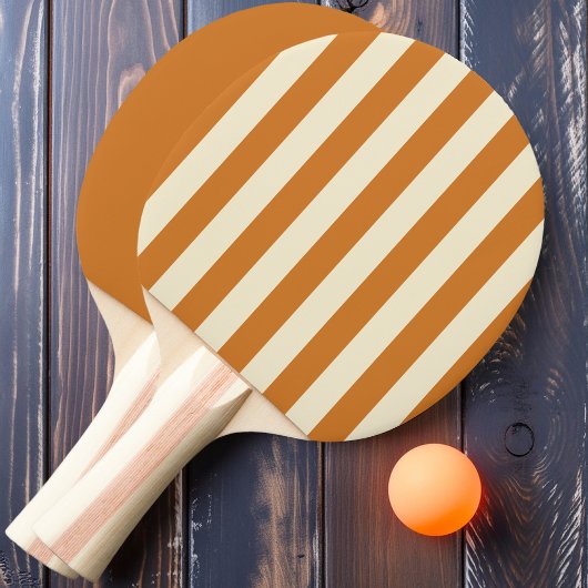 燃えたハニーポロストライピング無地のと 卓球ラケット