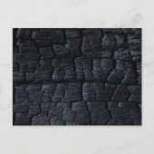 燃えた木のテクスチフェイクャ ポストカード (正面)