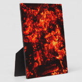 燃えているエンバーズの写真 フォトプラーク (側面)