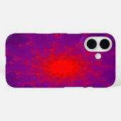 燃えている銀河系iPhoneケース Case-Mate iPhoneケース (裏面 (横))