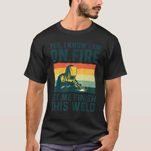 燃えてるってわかってる 終わらせさせて Tシャツ (正面)