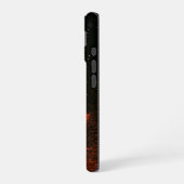 燃えてる iPhone 16ケース (左側面)