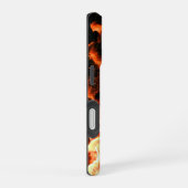 燃えてる iPhone 16ケース (右側面)