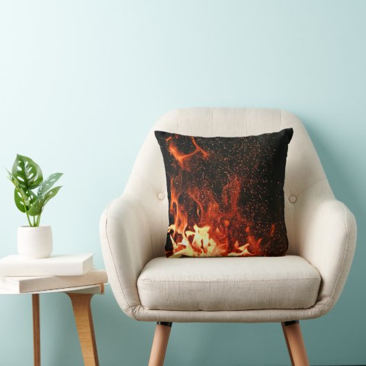 燃えて クッション (椅子)