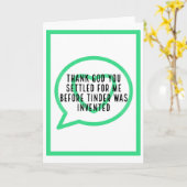 燃えやすいもの… 記念日カード カード (黄色い花)